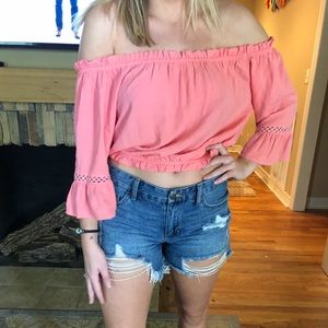 Off-the shoulder top